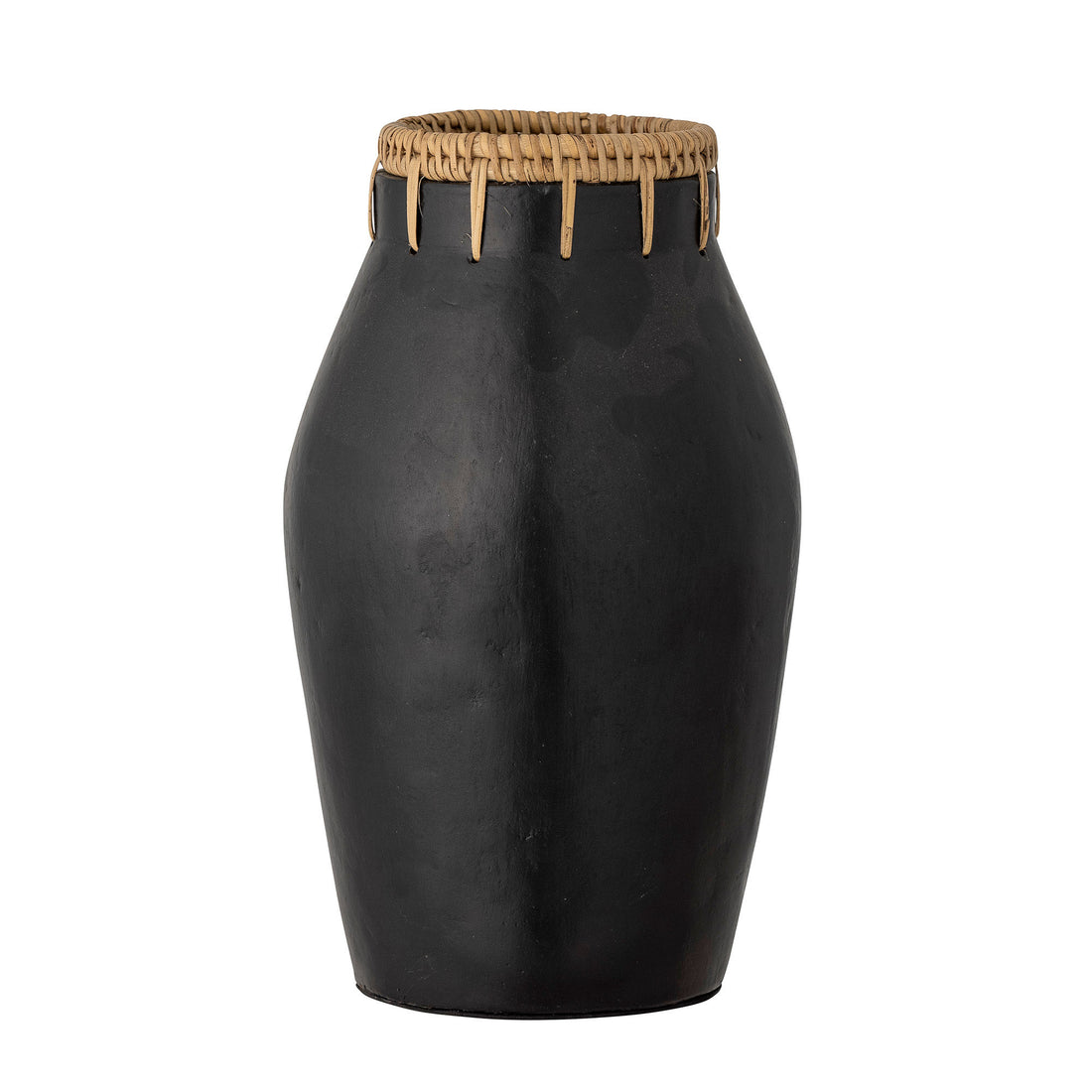 Bloomingville Dixon Deko-Vase, Schwarz, Terrakotta