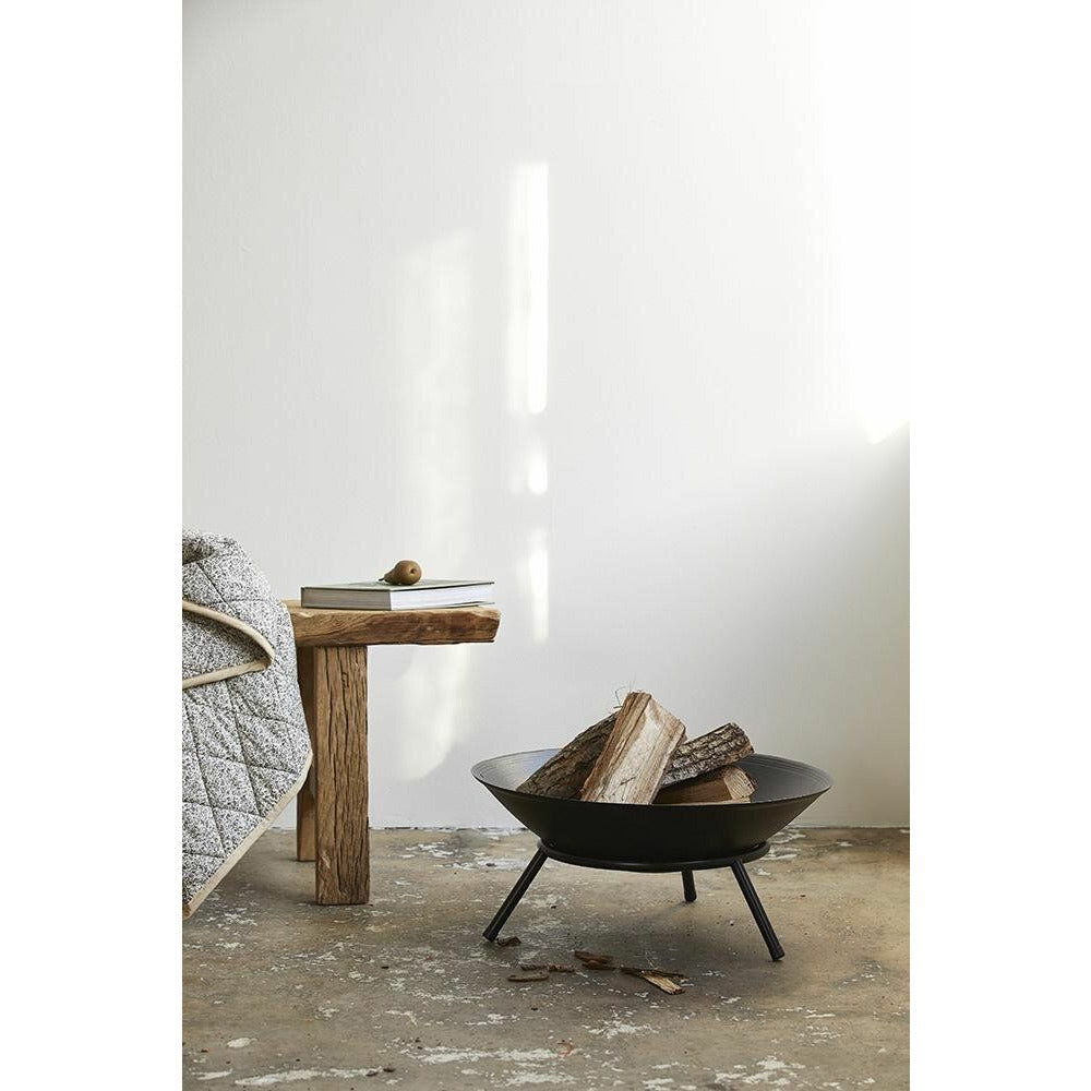 Nordal ASTER fireplace, black - Nordal - DesignGaragen.dk