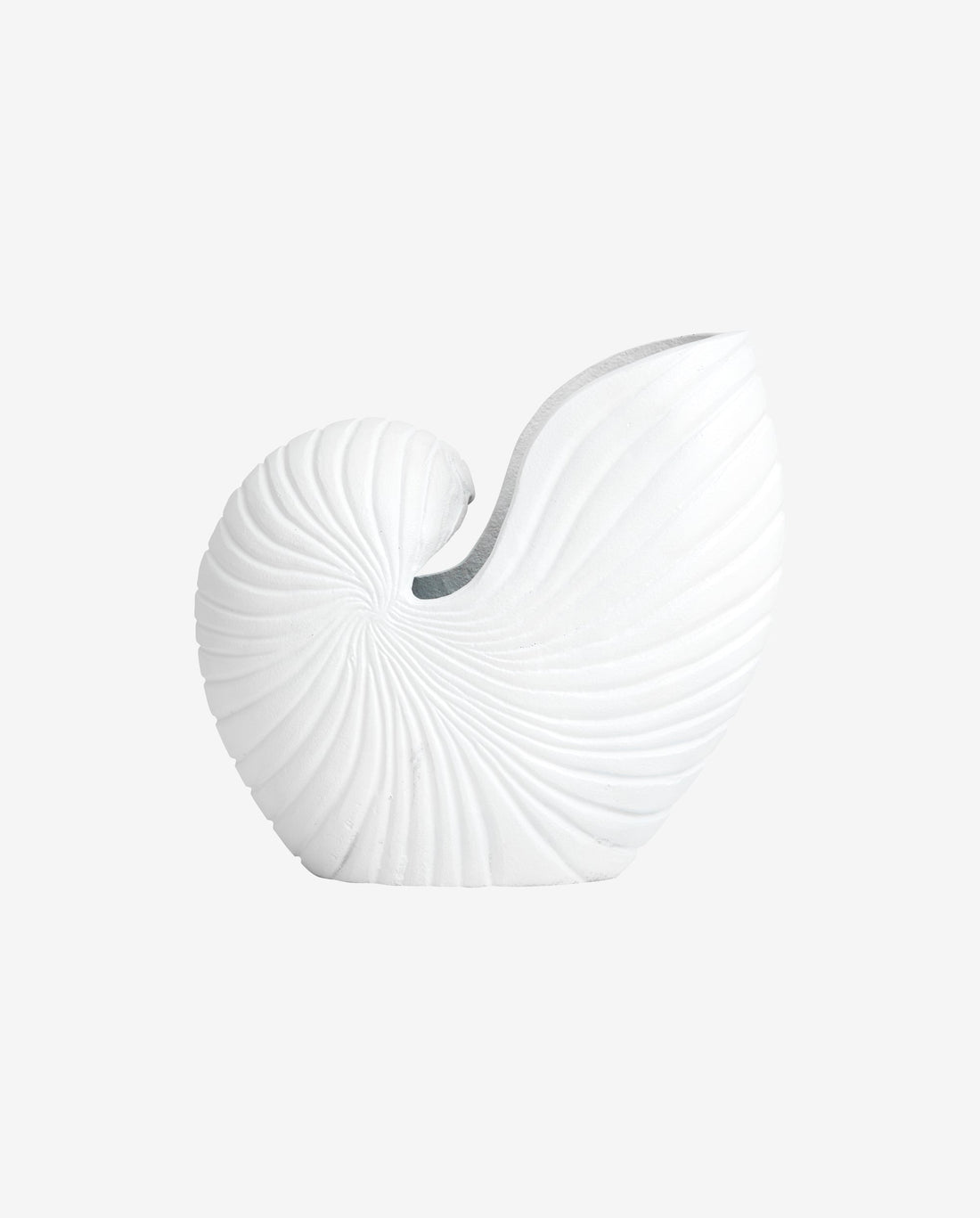 Rakitu Blumenvase - Kegel - H25 cm - Weiß