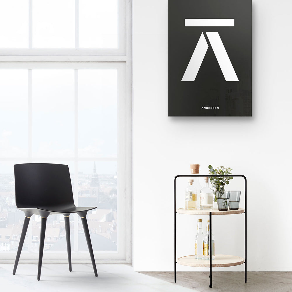 Andersen Furniture Tray table - Ø46 cm - Ash - DesignGaragen.dk.