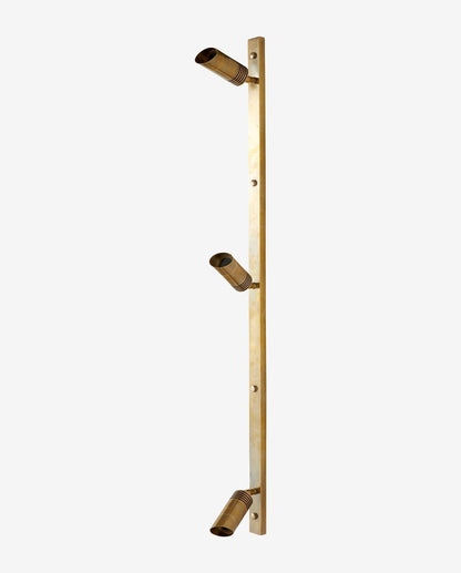 Bragi -Wandlampe, 3 Flecken - Messing