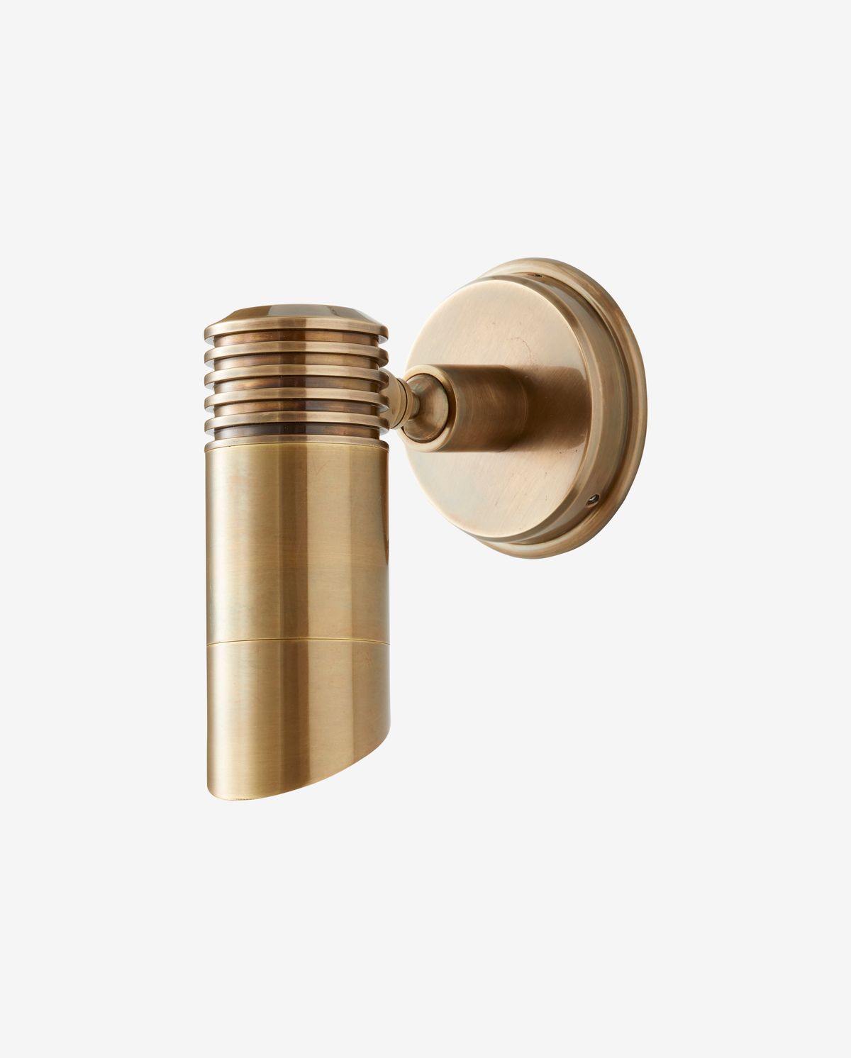 Bragi -Wandlampe, Outdoor - Messing
