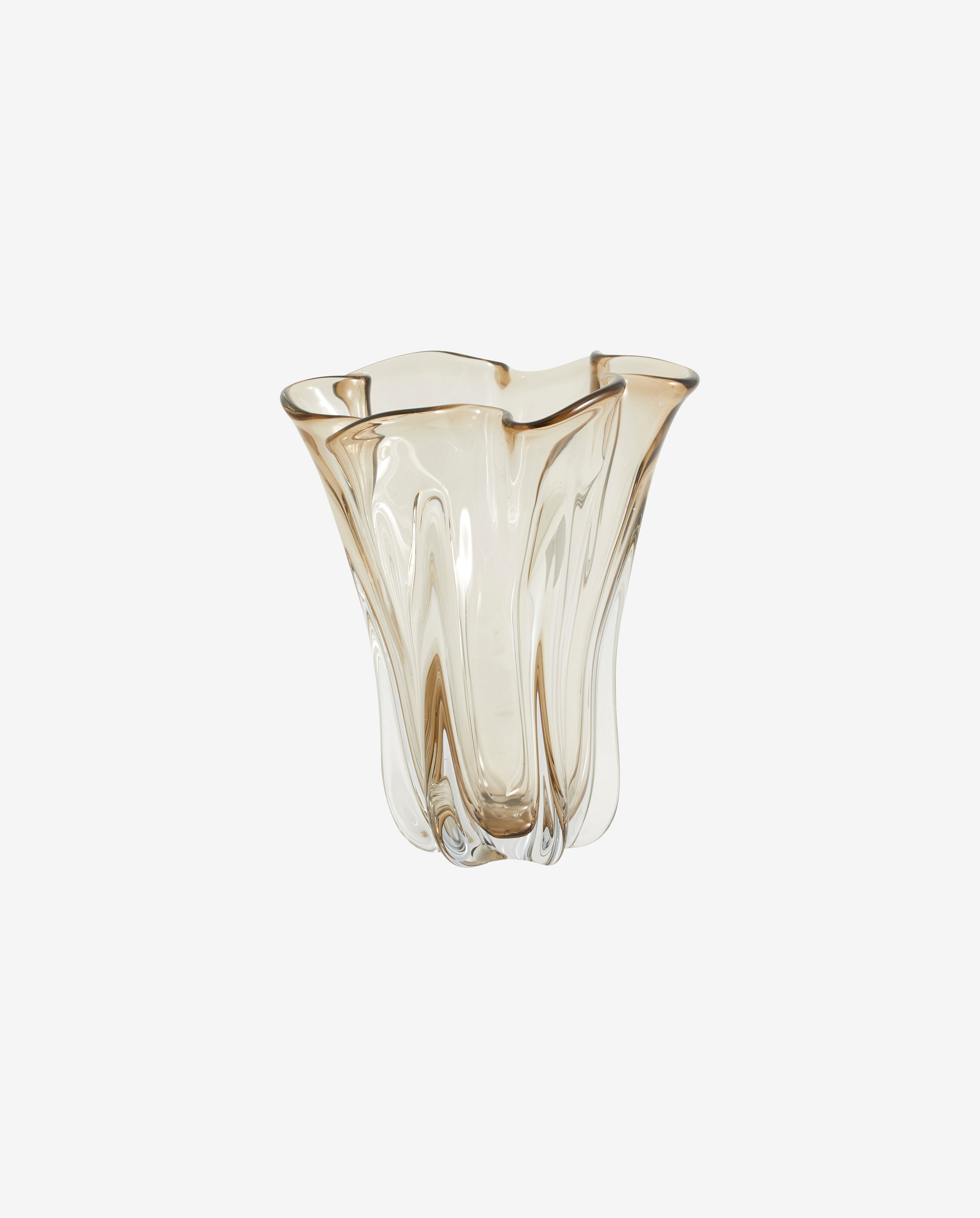 Komnio Vase - hellbraun
