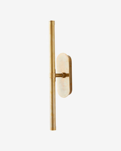 Luna Wandlampe, S - Messing