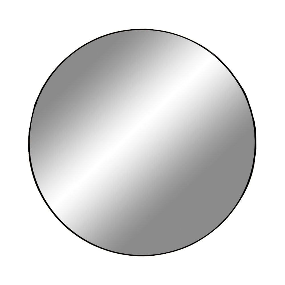 Trikotspiegel - Spiegel in Stahl, schwarz, Ø80 cm - 1 - PCs