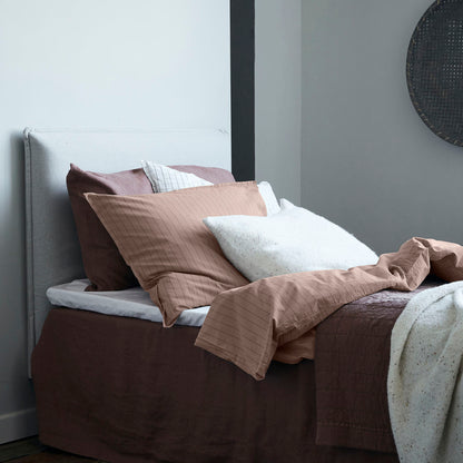 Von Nord-Bett Set, Dagny, Straw W. Bark-L: 200 cm, W: 140 cm, W: 63 cm, H: 60 cm