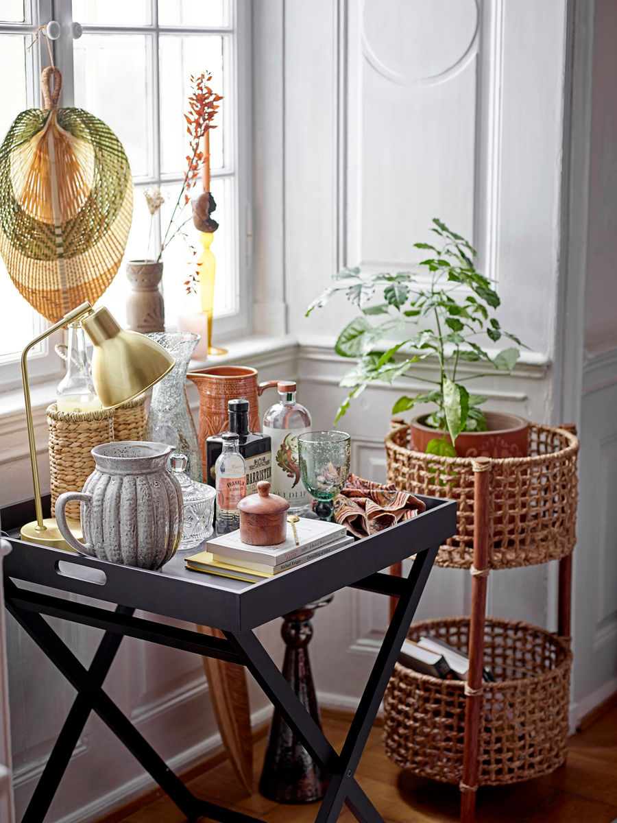 Bloomingville Manela Carafe, Grün, Glas