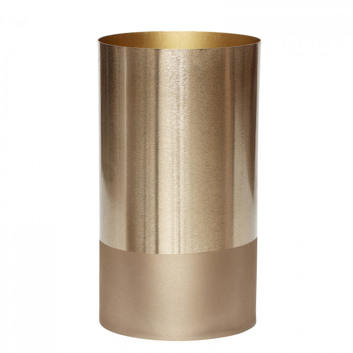 Hubsch - Vase m/messing ø13xh23cm - Hübsch - DesignGaragen.dk
