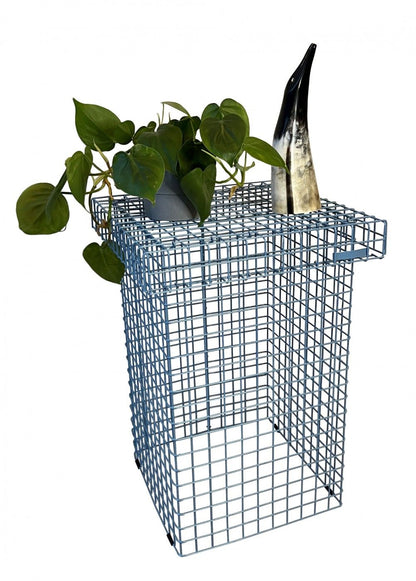 Kalager Design Wire Stuhl, Pastellblau