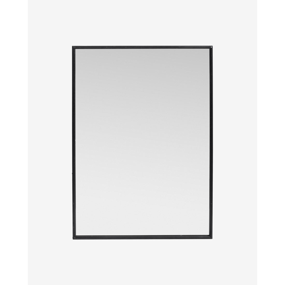 Nordal - DOWNTOWN spejl med jernramme - h80 cm - sort - Nordal - DesignGaragen.dk