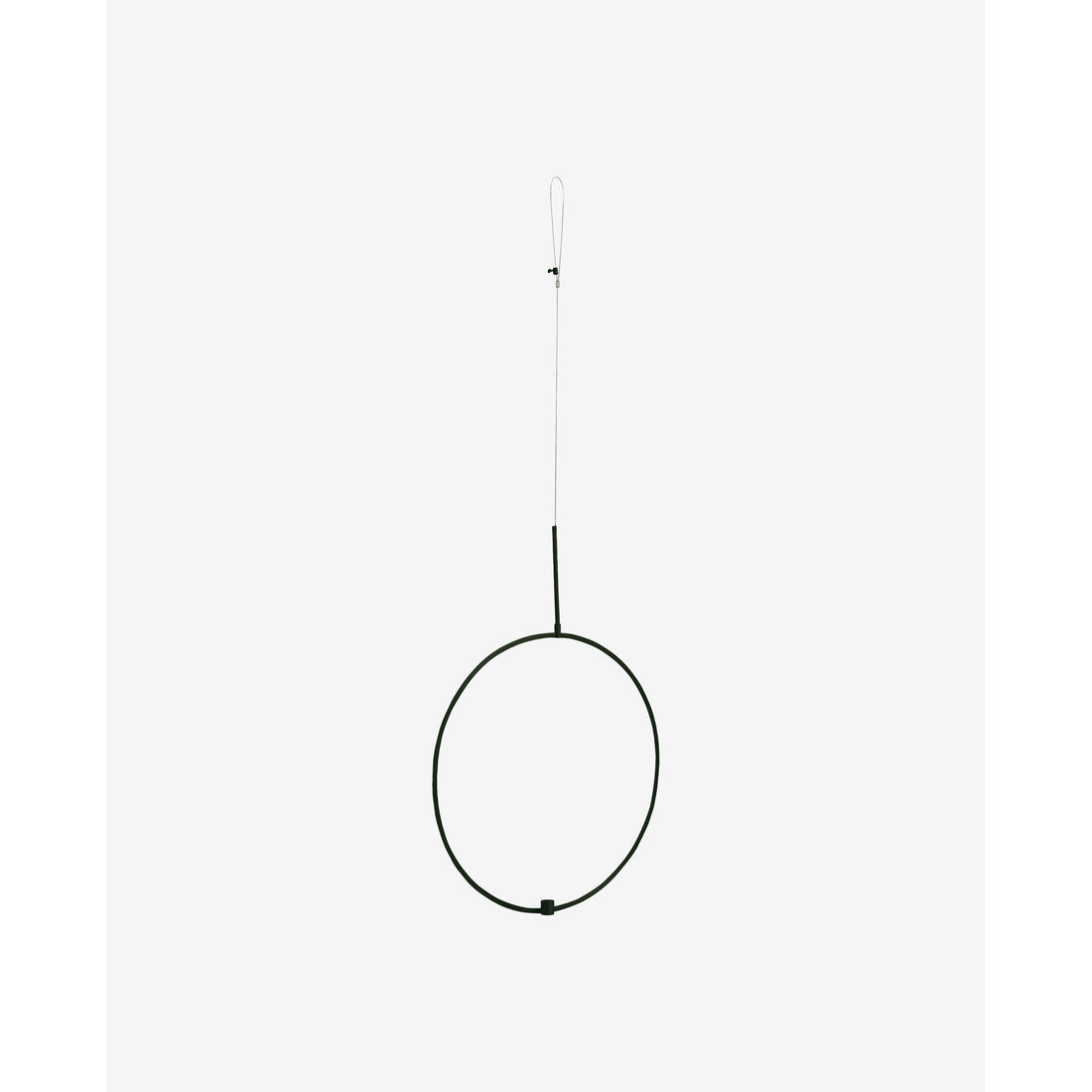 Kreis Candlestick zum Aufhängen - Ø52 cm - Schwarz