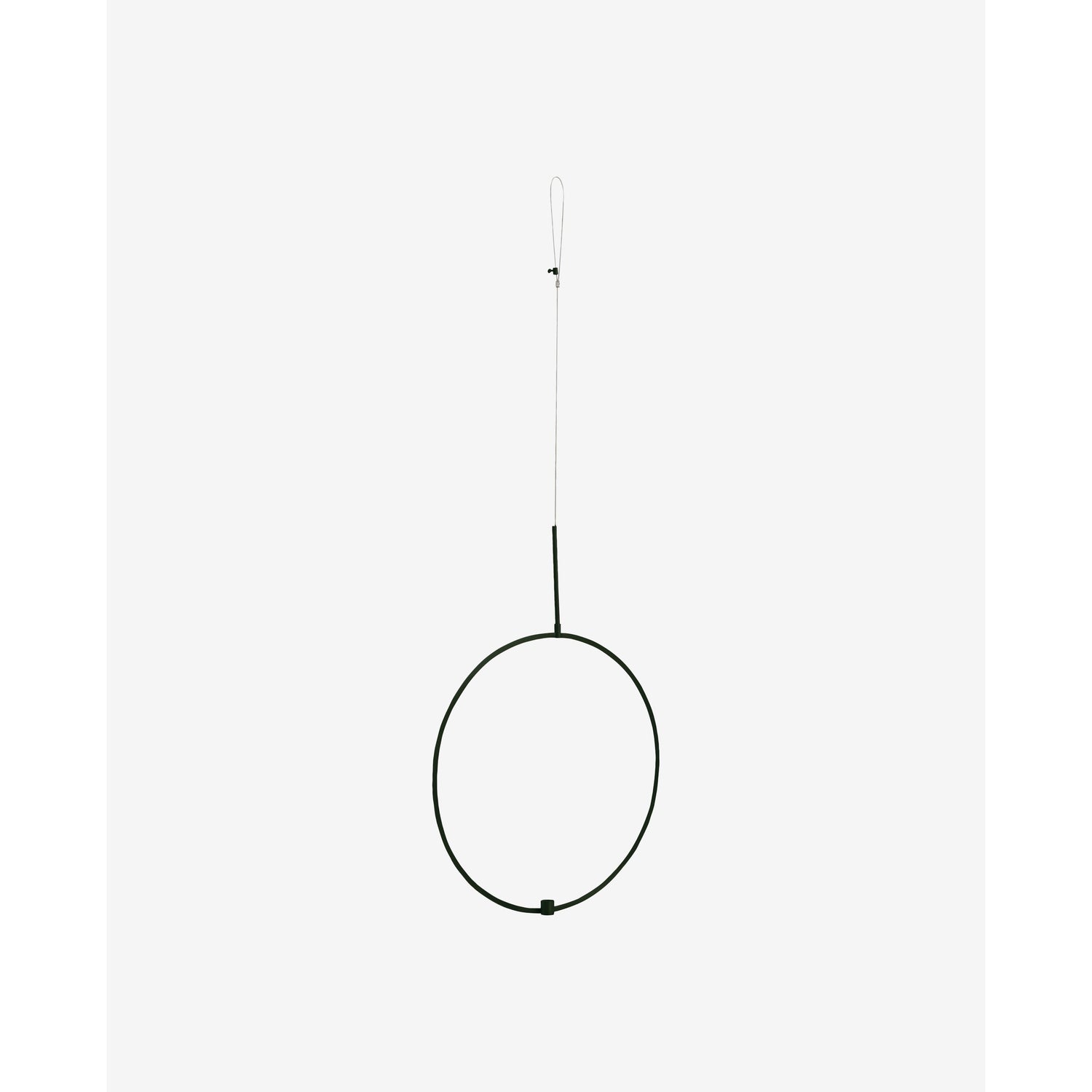 Cirkel lysestage til ophæng - ø52 cm - sort - Nordal - DesignGaragen.dk