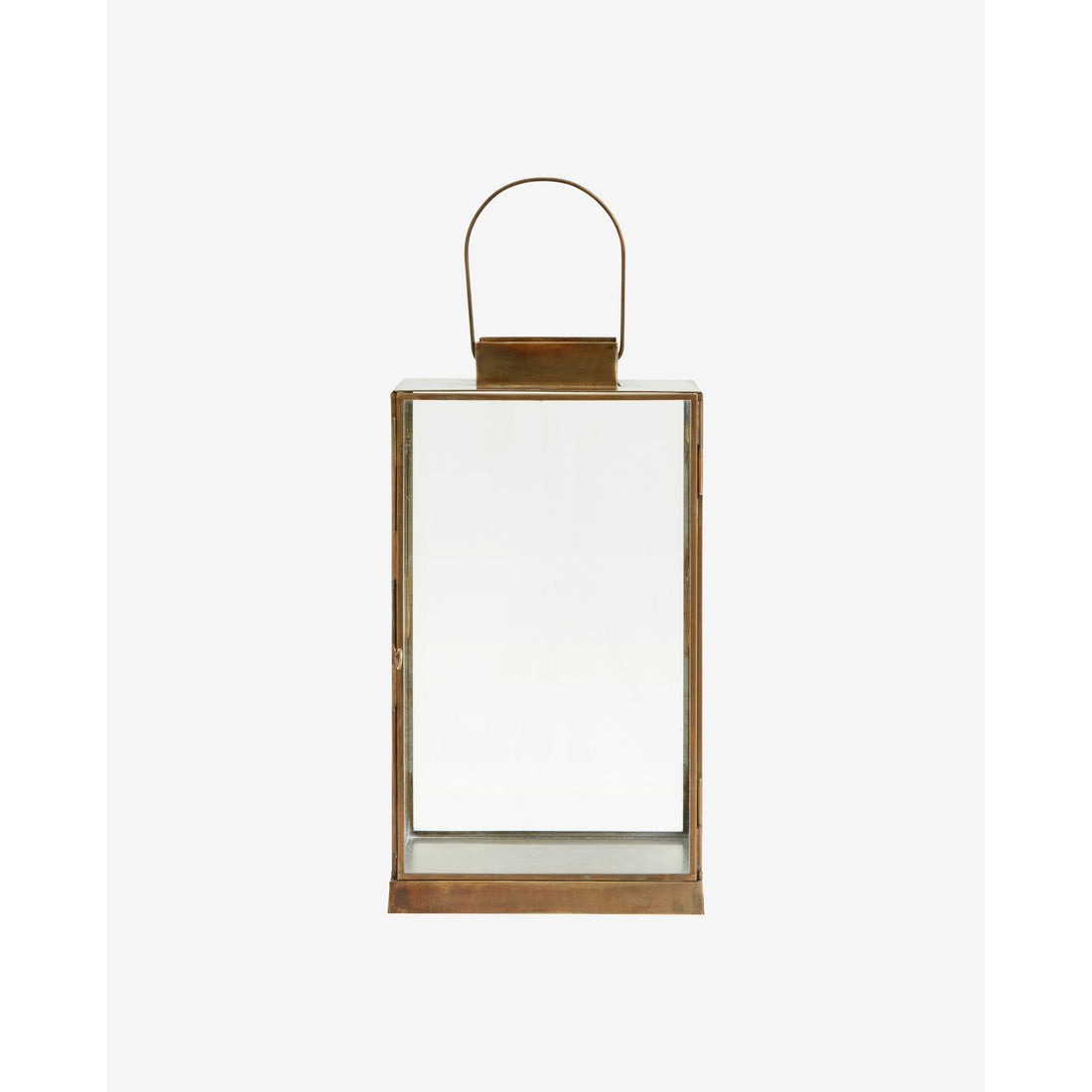 Antike Laternen in Eisen - H35 cm - Gold Finish