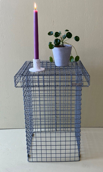 Kalager Design Wire Stuhl, Alu Zink