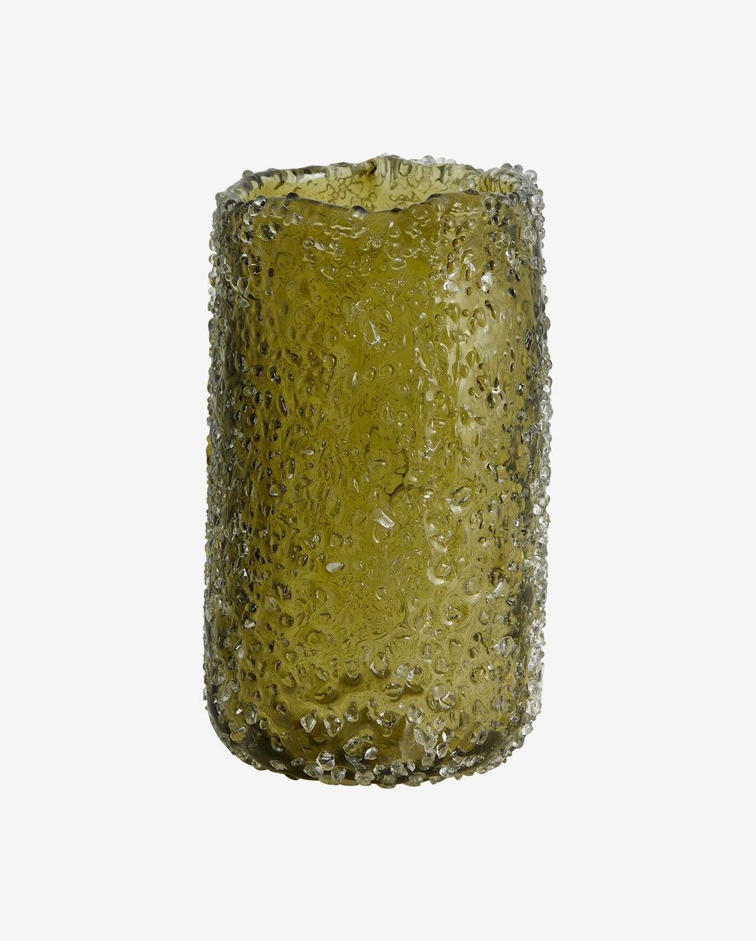 Clyde Glasvase - H19.5 cm - Grün