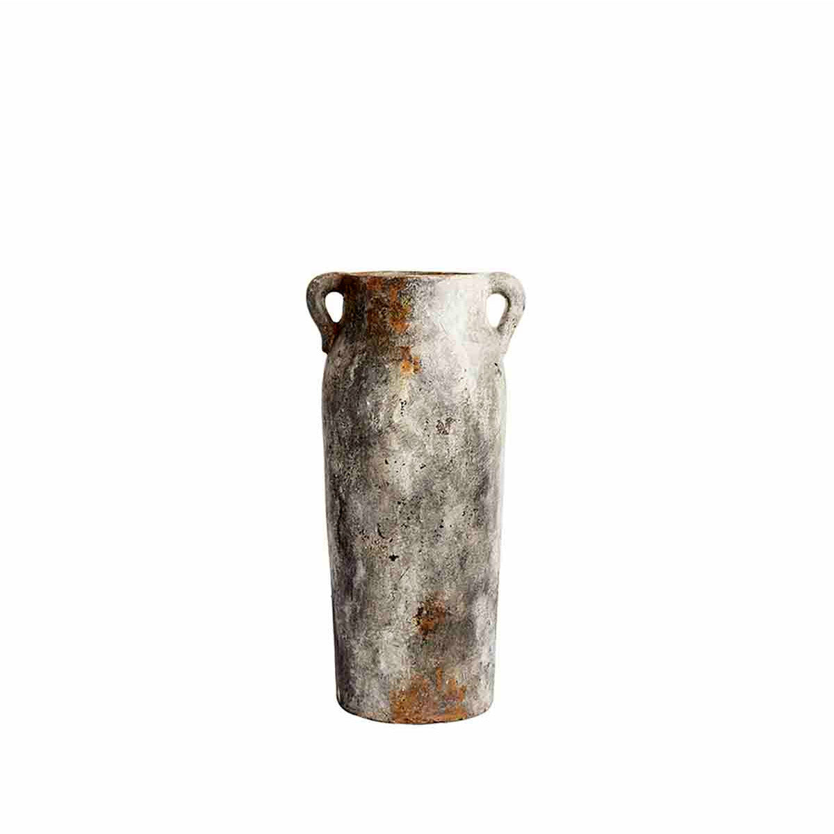 Krukke Echo 70 - Rustgrå - Terracotta - H: 70 Ø: 30 cm - Muubs - DesignGaragen.dk