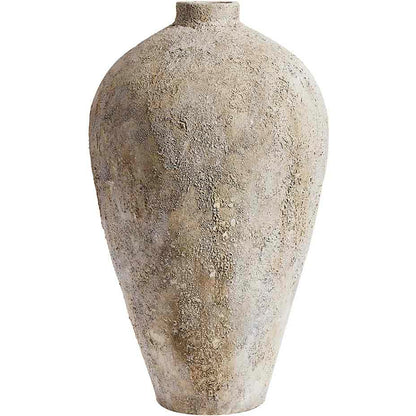 Muubs Krukke Luna Grey 100 - Grå - Terracotta - H: 100 Ø: 56 cm - DesignGaragen.dk.