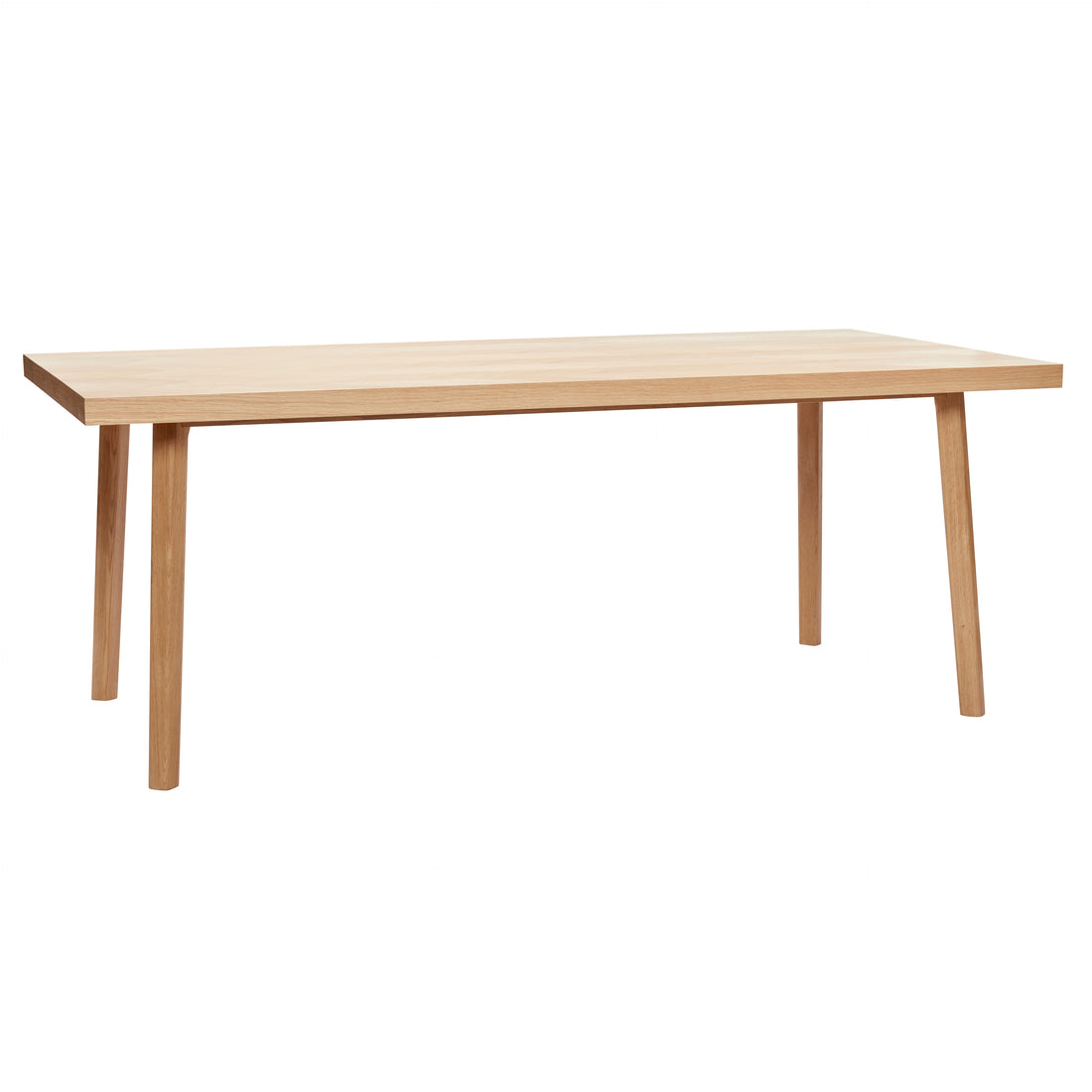 Hübsch - Bord, egetræ, sildeben, FSC, natur - 200x100xh75cm - Hübsch - DesignGaragen.dk