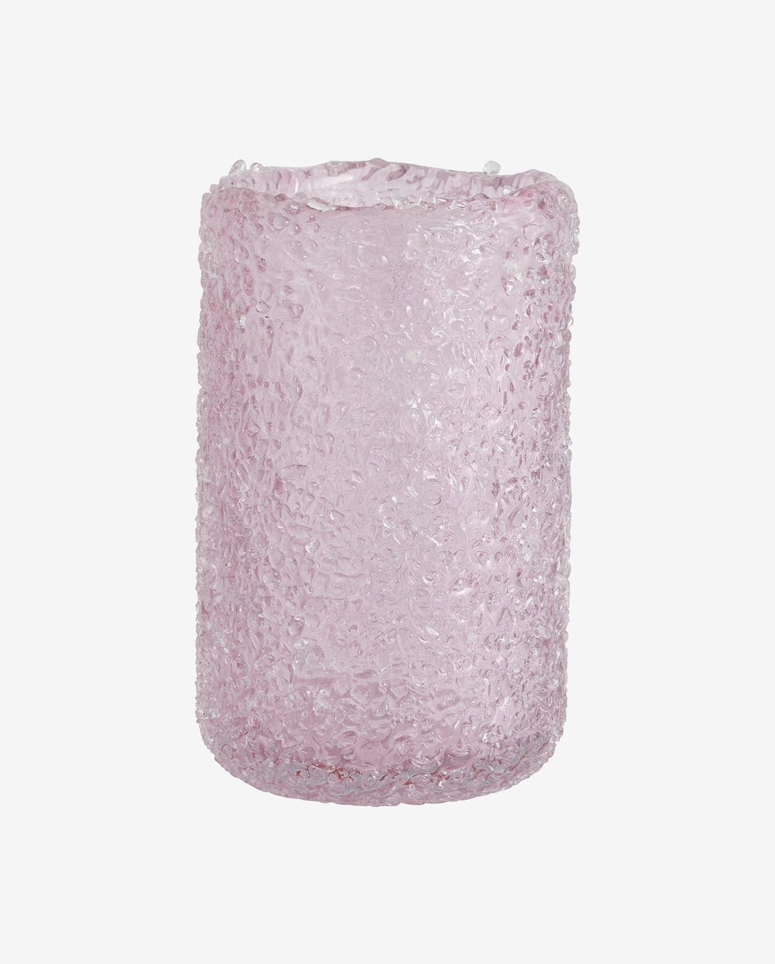 Clyde Glasvase - H19.5 cm - Pink