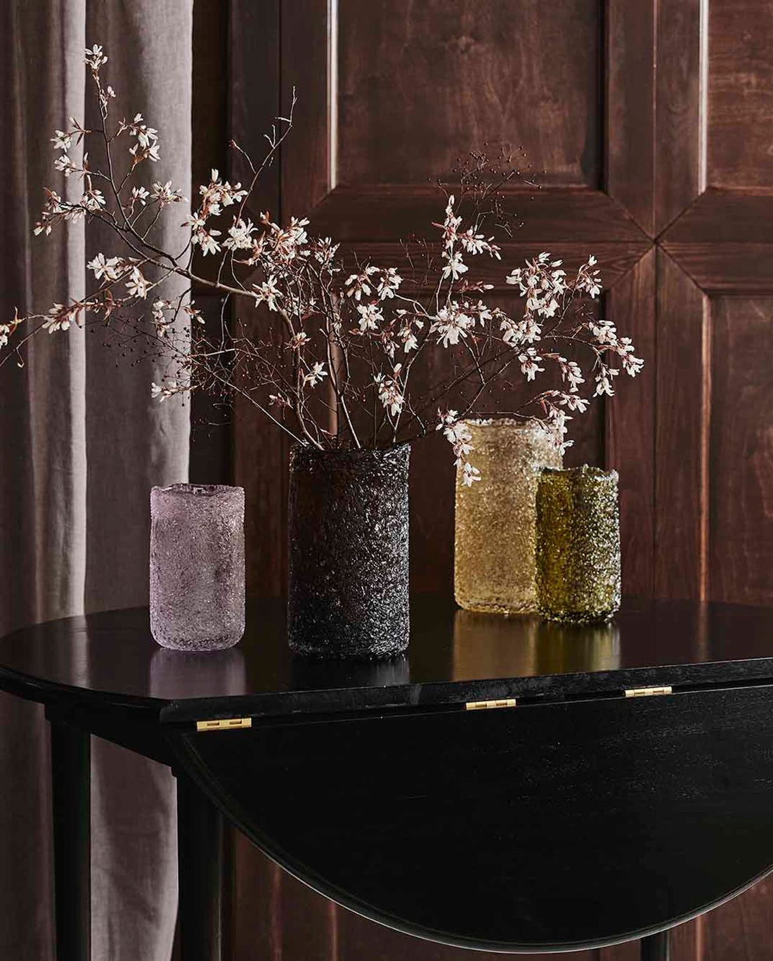 Clyde Glasvase - H25 cm - Rav Yellow