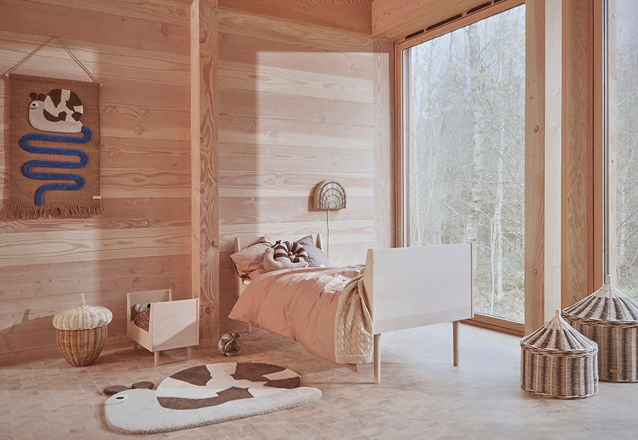 Oyoy Mini Lana Babydecke - Off White / Melange