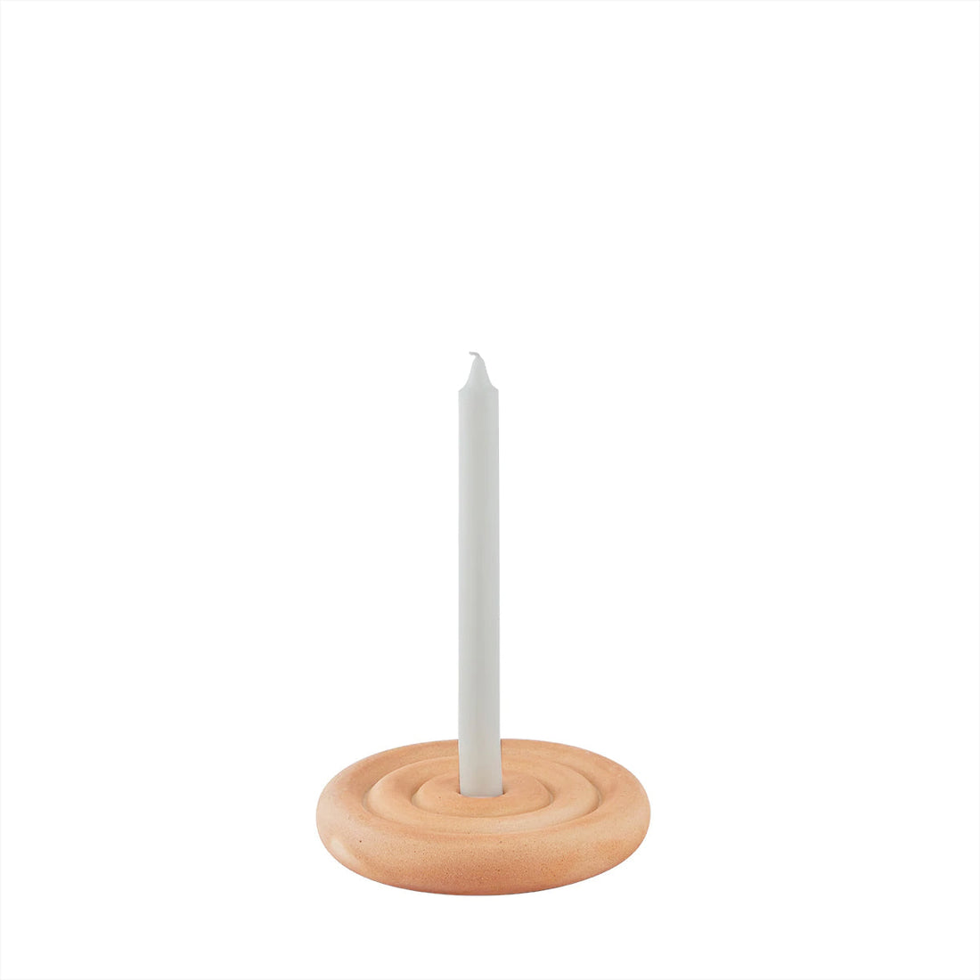 Oyoy Living Savi Ceramic Candlestick - niedrig - Beige