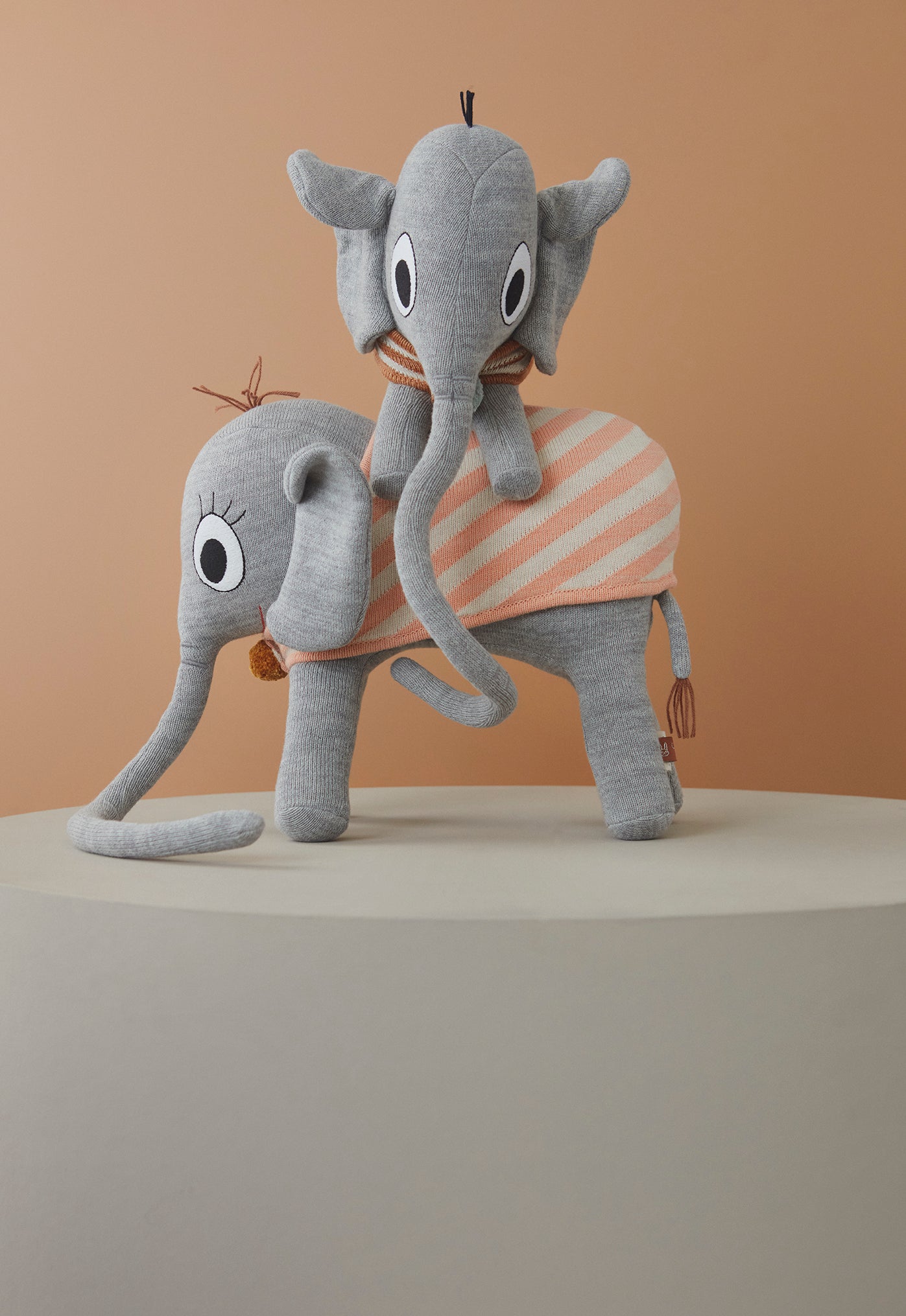 Oyoy Mini Ramboline Elefant - Grau