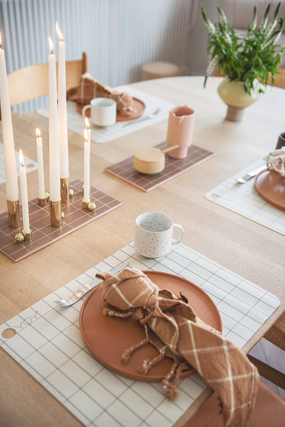 Oyoy Living Palloa Candlestick - Small - Messing