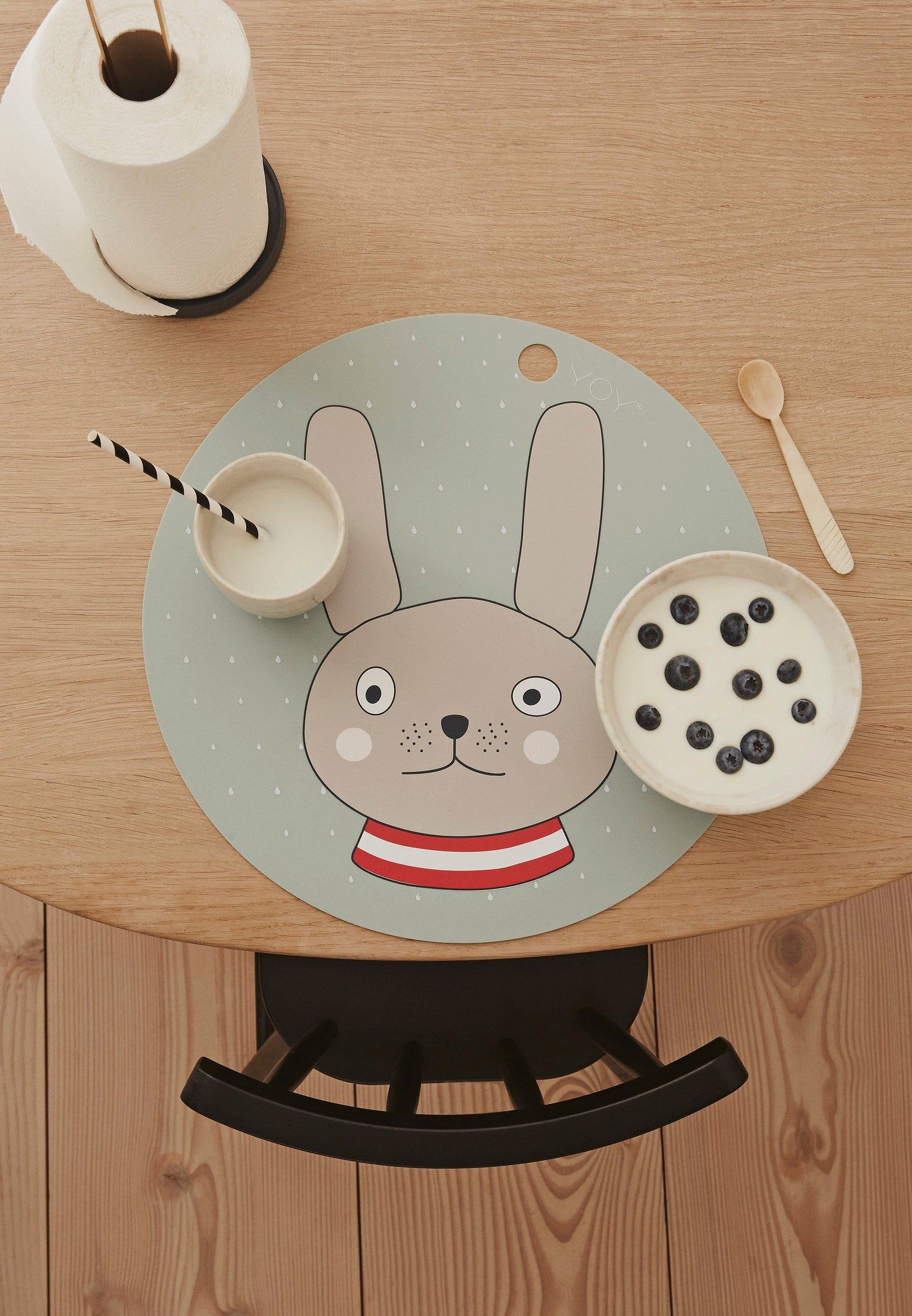 Oyoy Mini Rabbit Cover - Mint