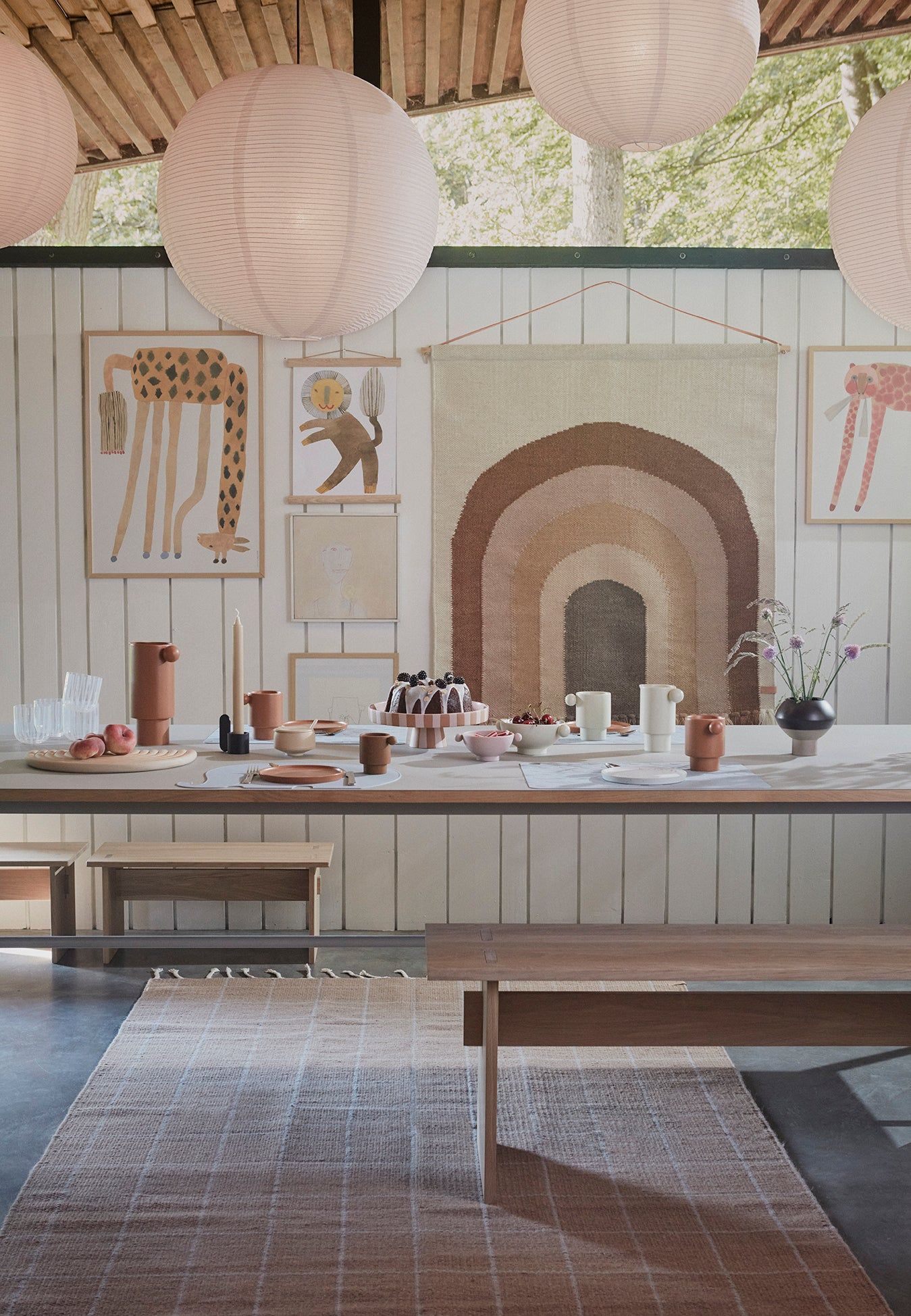 Oyoy Living Strawberry Cat Poster