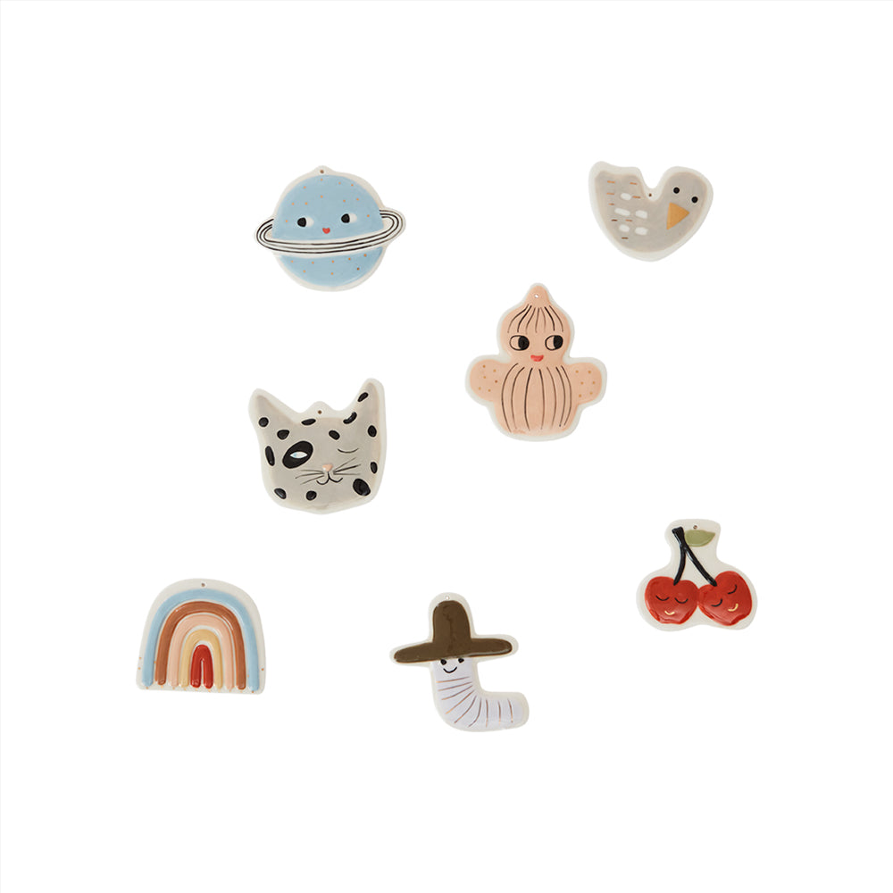 Oyoy Mini Ceramic Figuren - Paket mit 7
