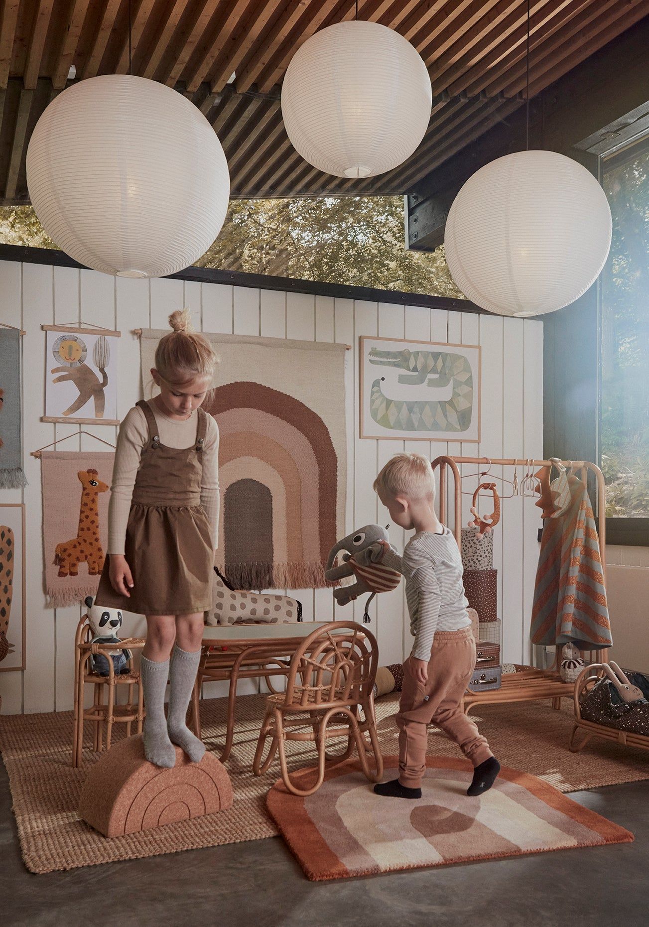 Oyoy Mini Elefant Henry - Grau