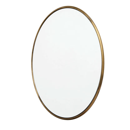 Vægspejl rundt Copenhagen S - Antik messing - Jern - D: 1,5 Ø: 80 cm - Muubs - DesignGaragen.dk