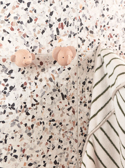 Oyoy Mini Raita -Handtuch mit Kapuze