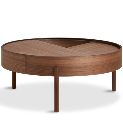 WOUD - Arc coffee table (89 cm) - Walnut - WOUD - DesignGaragen.dk
