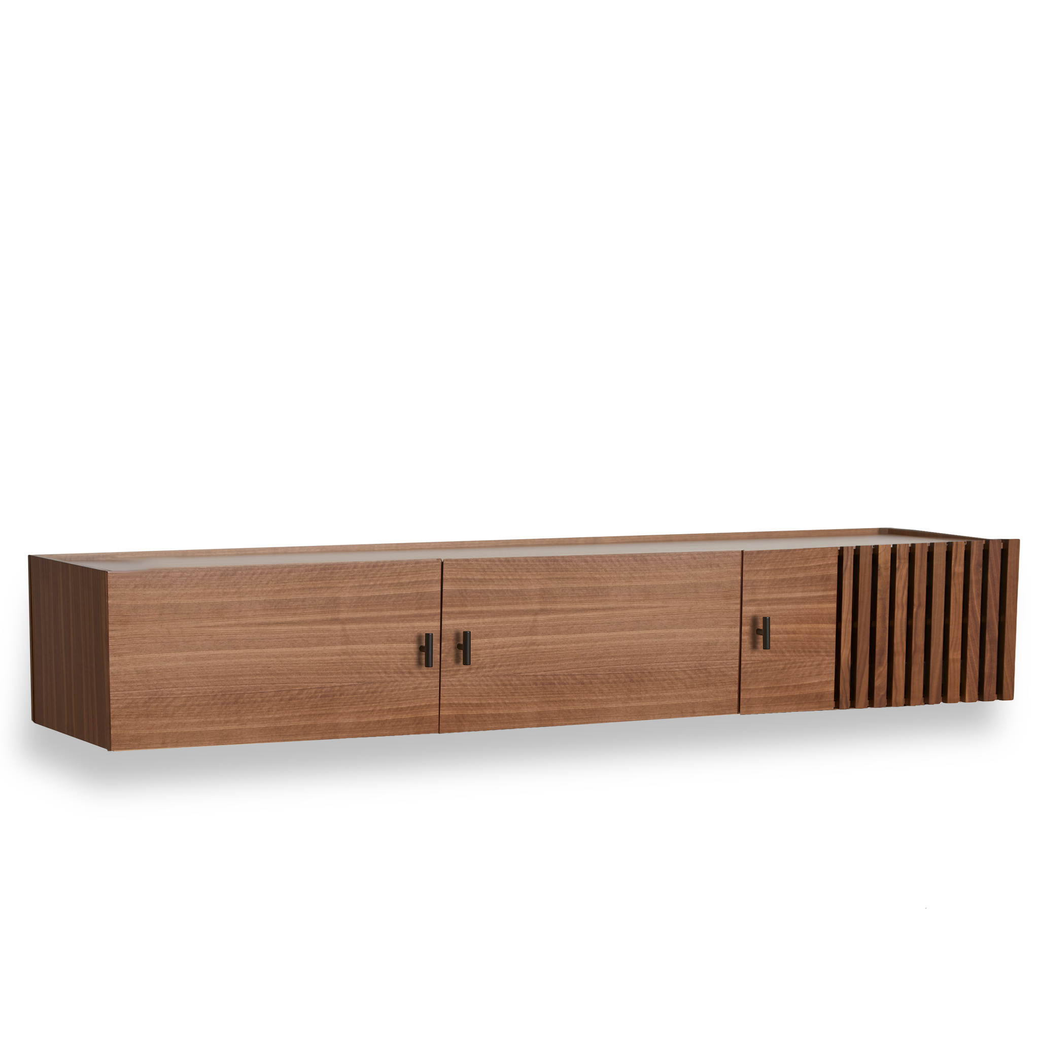 Woud - Array Wall -montiertes Sideboard (150 cm) - Walnuss