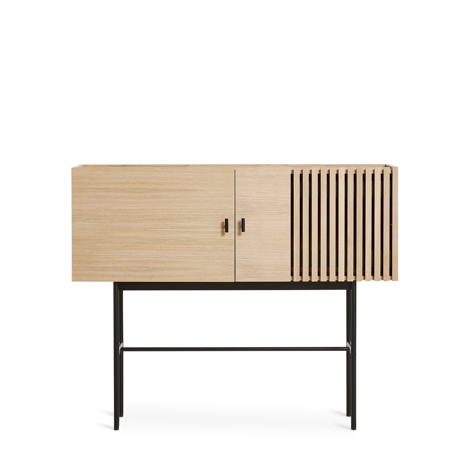 Woud - Array Sideboard (120 cm) - Weißpigmentierter Eiche