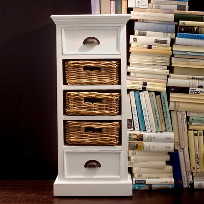 Halifax Høj Kommode med 2 skuffer og 3 kurveskuffer - NovaSolo - DesignGaragen.dk