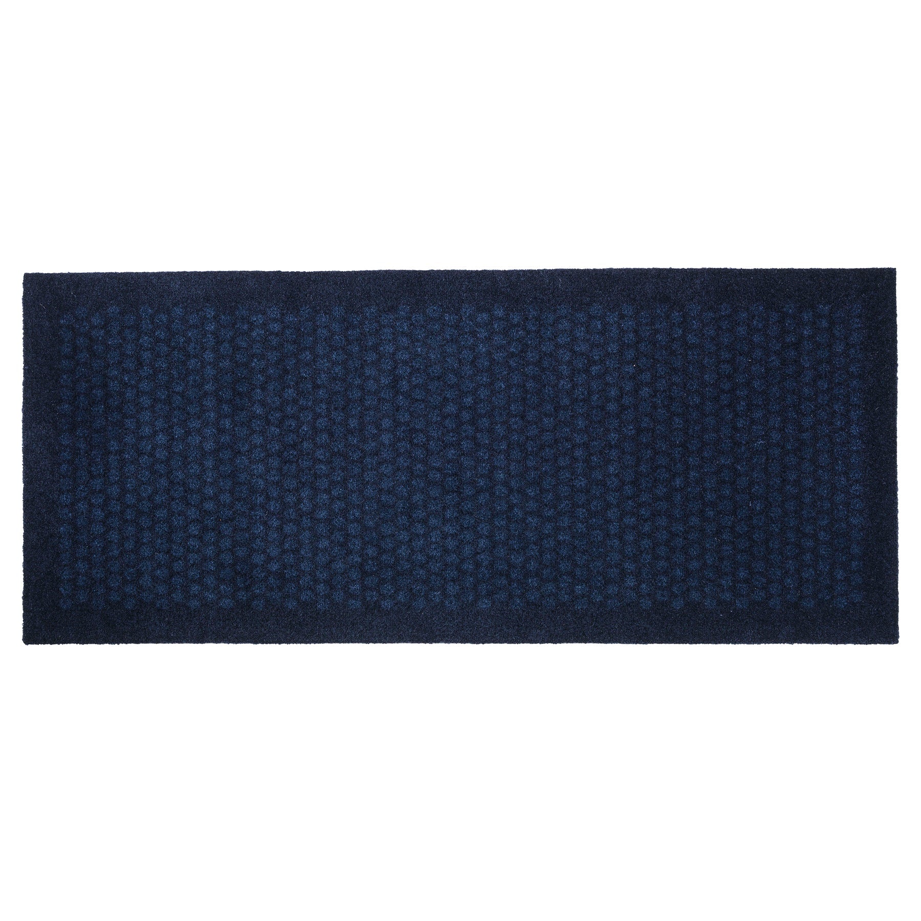 GELBE MATTE 67 x 150 CM - PUNKTE/BLAU