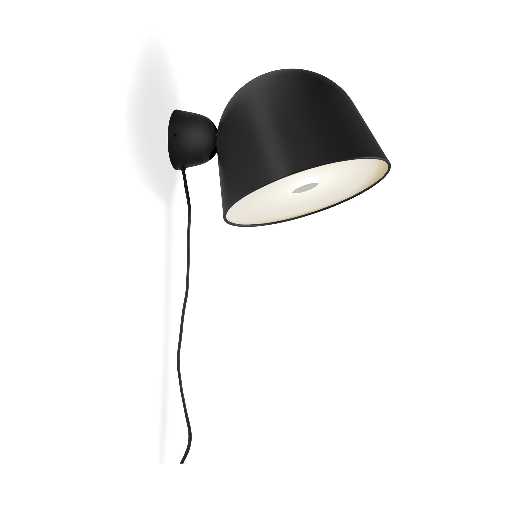 Woud - Kuppi Wandlampe 2.0 - Schwarz