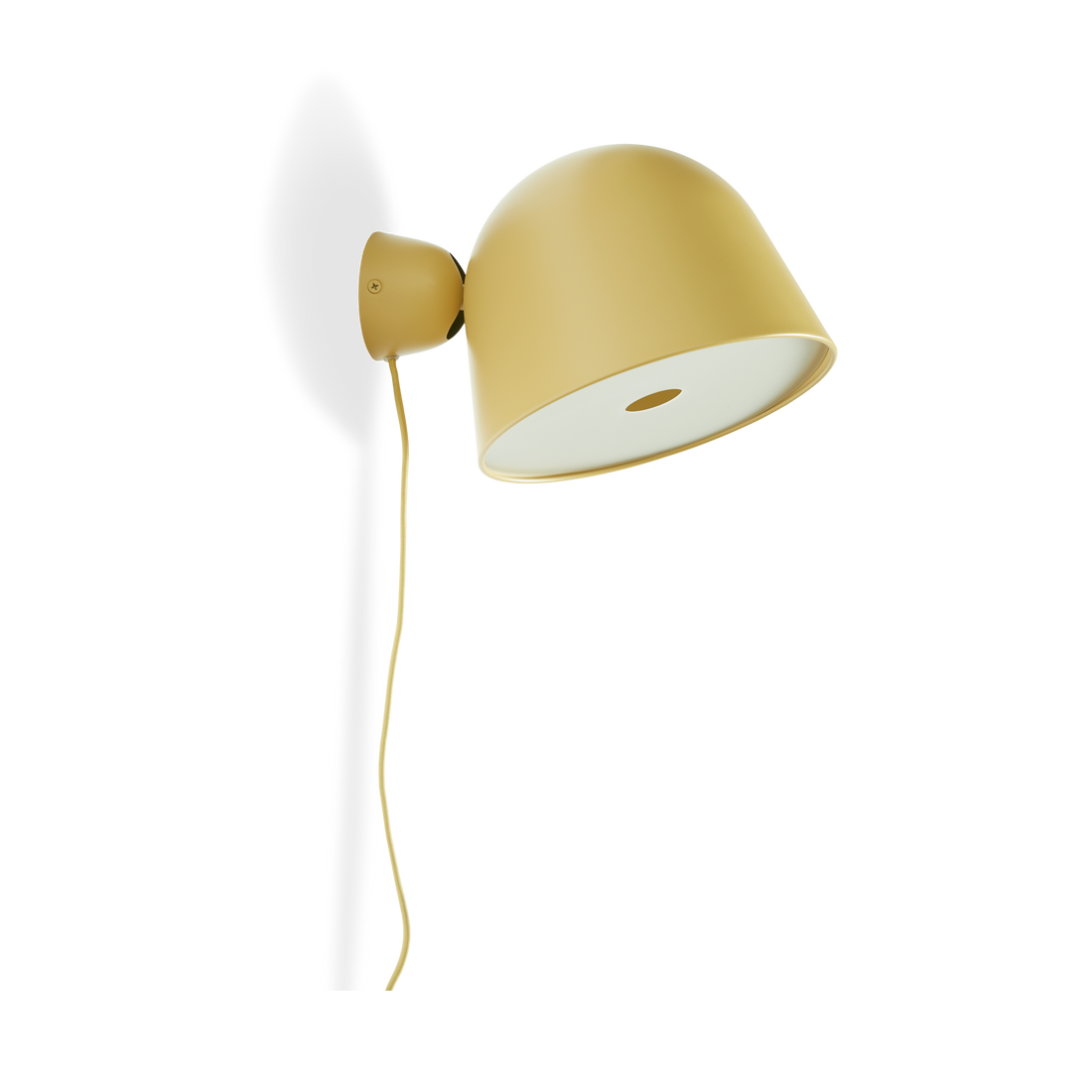 WOUD - Kuppi wall lamp 2.0 - Mustard yellow - WOUD - DesignGaragen.dk