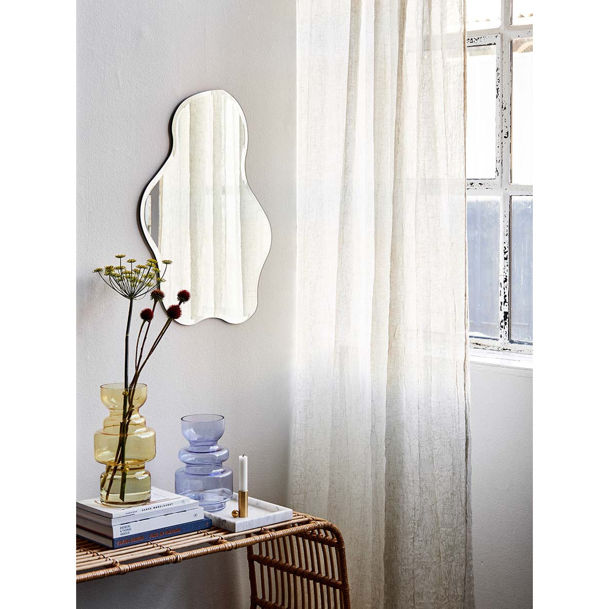 MARBI marmor bakke - hvid - 20x30 cm - MOUD HOME - DesignGaragen.dk