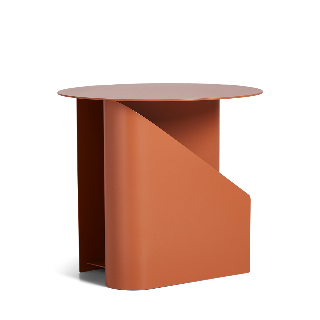 Woud - Sentrum Side Table - verbrannte Orange