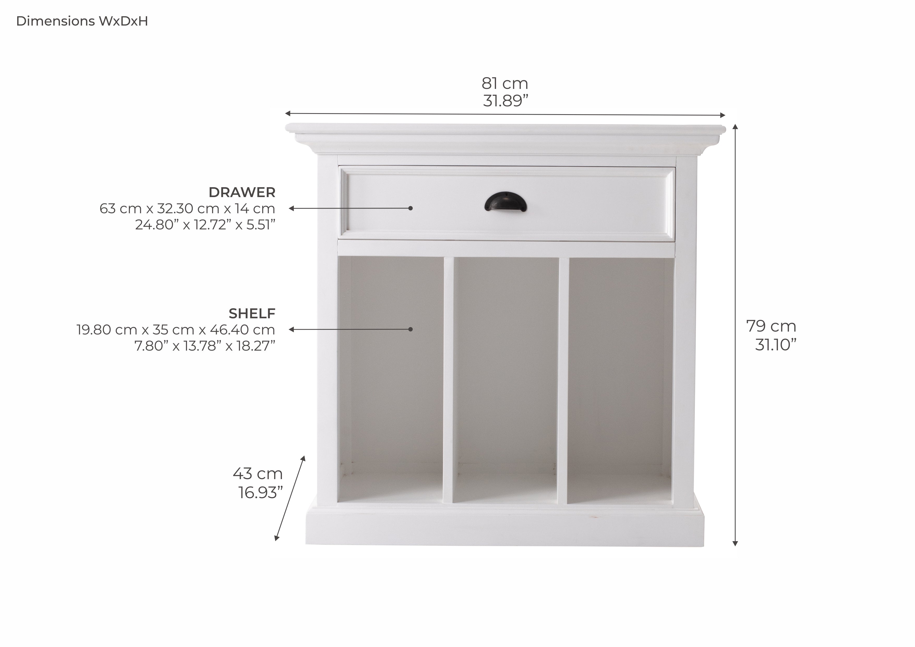 Halifax Grand Sengebord med Skuffer - NovaSolo - DesignGaragen.dk