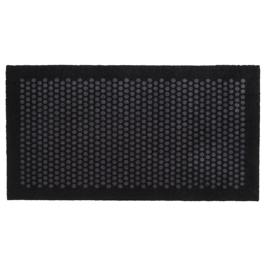 GULVMÅTTE 67 x 120 CM - DOTS/BLACK GREY - Tica Copenhagen - DesignGaragen.dk