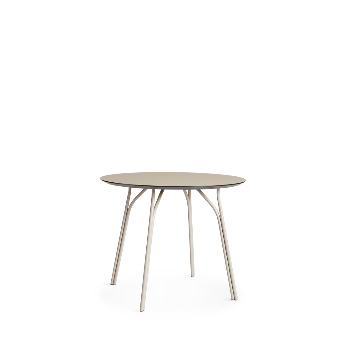 WOUD - Tree dining table (90 cm) - Beige/beige - WOUD - DesignGaragen.dk
