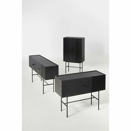 Woud - Array Highboard (80 cm) - Schwarz