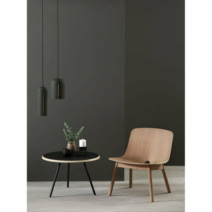 WOUD - Soround coffee table - Black (Ø60xH44,50) - WOUD - DesignGaragen.dk