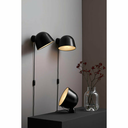 WOUD - Kuppi wall lamp 2.0 - Black - WOUD - DesignGaragen.dk
