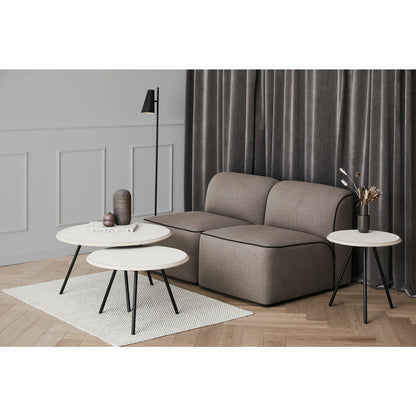 WOUD - Soround side table - Warm grey (Ø45xH44,50) - WOUD - DesignGaragen.dk